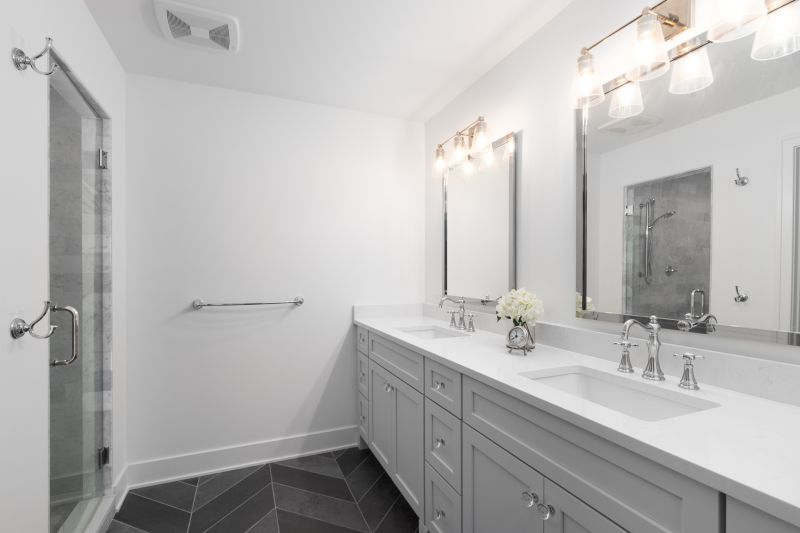 Bright Vanity with Double Sinks
